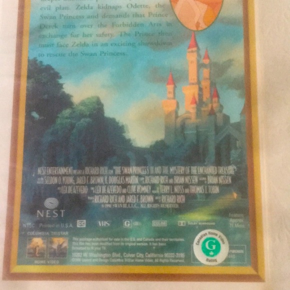Vintage The Swan Princess III 1998 VHS #77440 - Picture 6 of 10